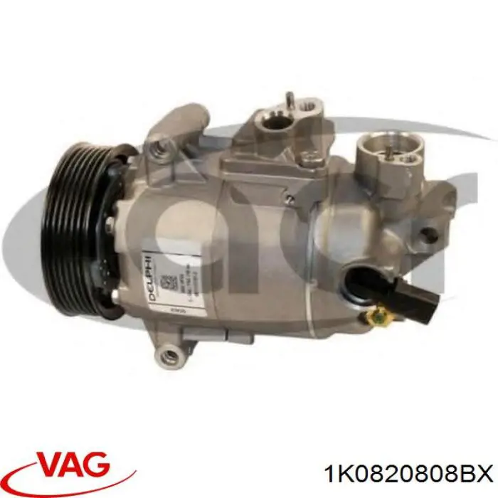 1K0820808BX VAG compressor de aparelho de ar condicionado