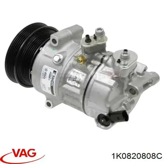 Купить 1K0820808C VAG Компрессор климатической установки