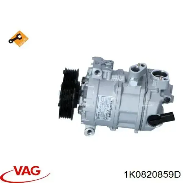 1K0820859D VAG Compresor de aire acondicionado original y equivalente