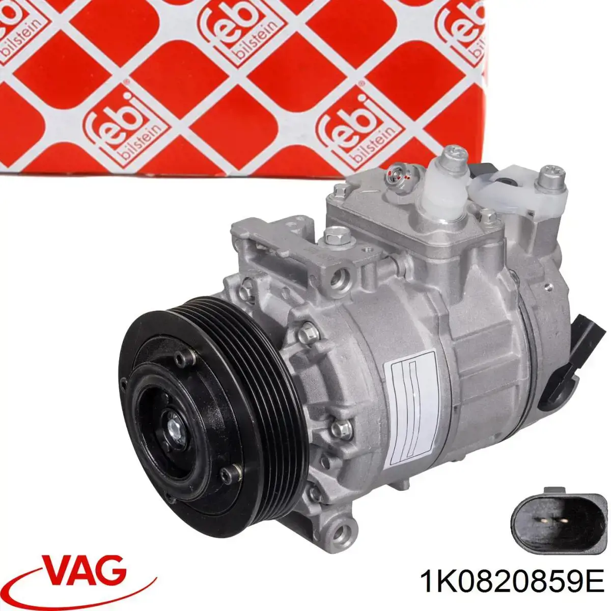 Купить 1K0820859E VAG Компрессор климатической установки