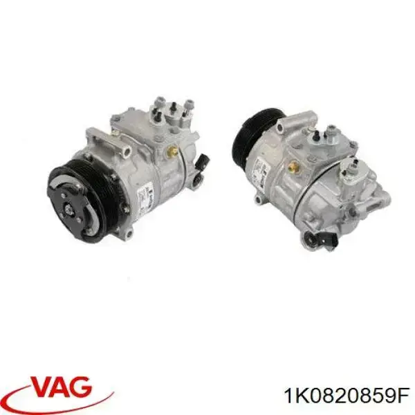 Компрессор системы кондиционирования VAG 1K0820859F цена, от 118.51 USD