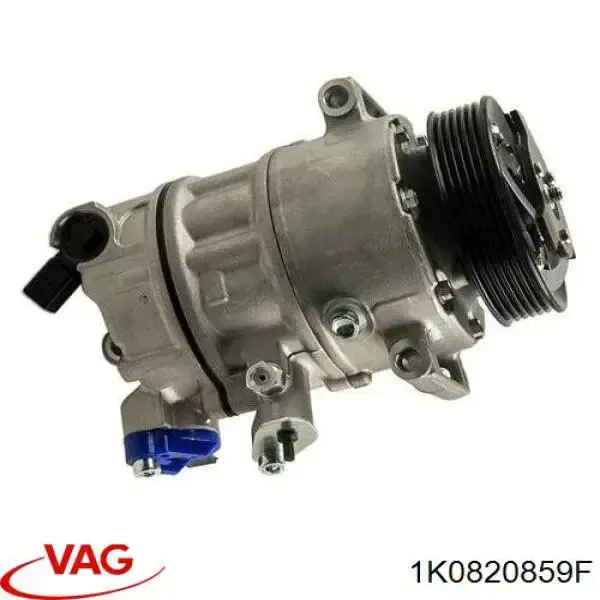 Компрессор кондиционера 1K0820859F VAG