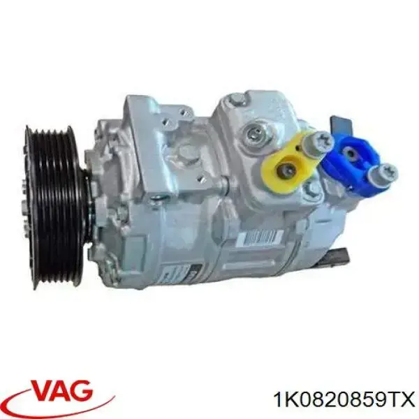 1K0820859TX VAG compressor de aparelho de ar condicionado