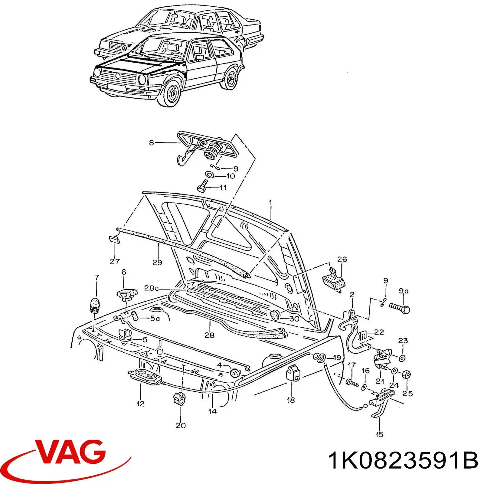 Bocal para o silenciador Volkswagen Golf V 1K1