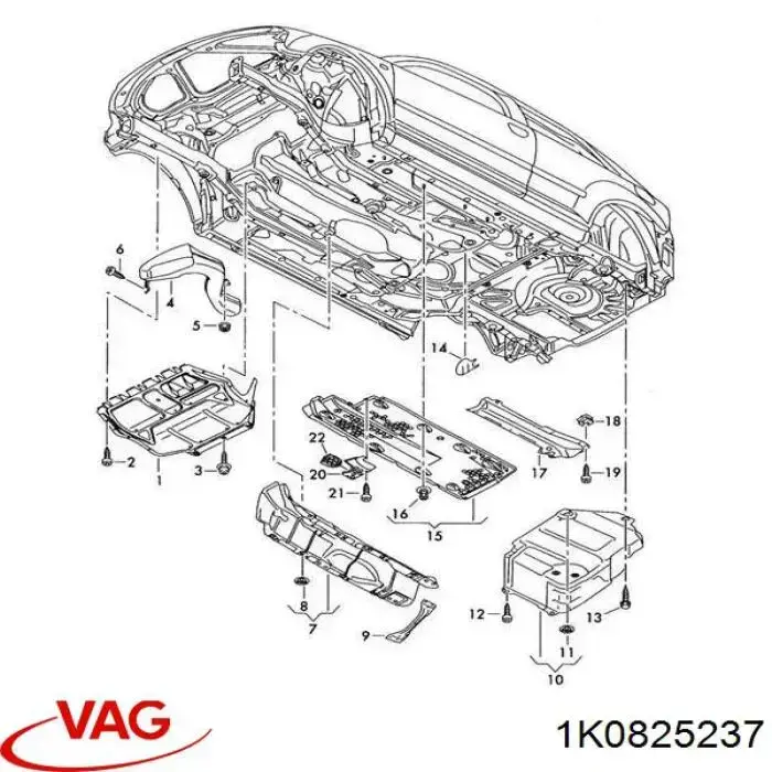 1K0825237 VAG 