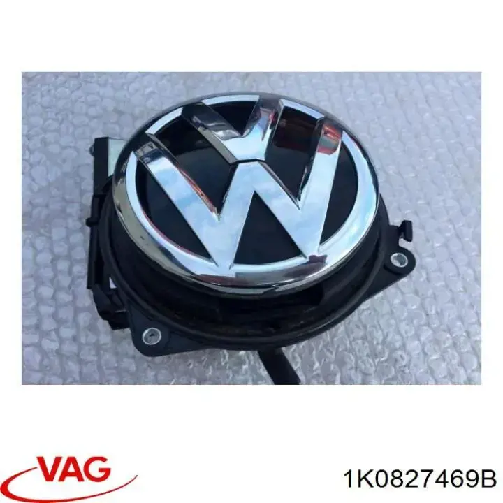 Botão de acionamento do fecho de tampa de porta-malas (de 3ª/5ª porta (de tampa de alcapão) para Volkswagen Golf (1K1)