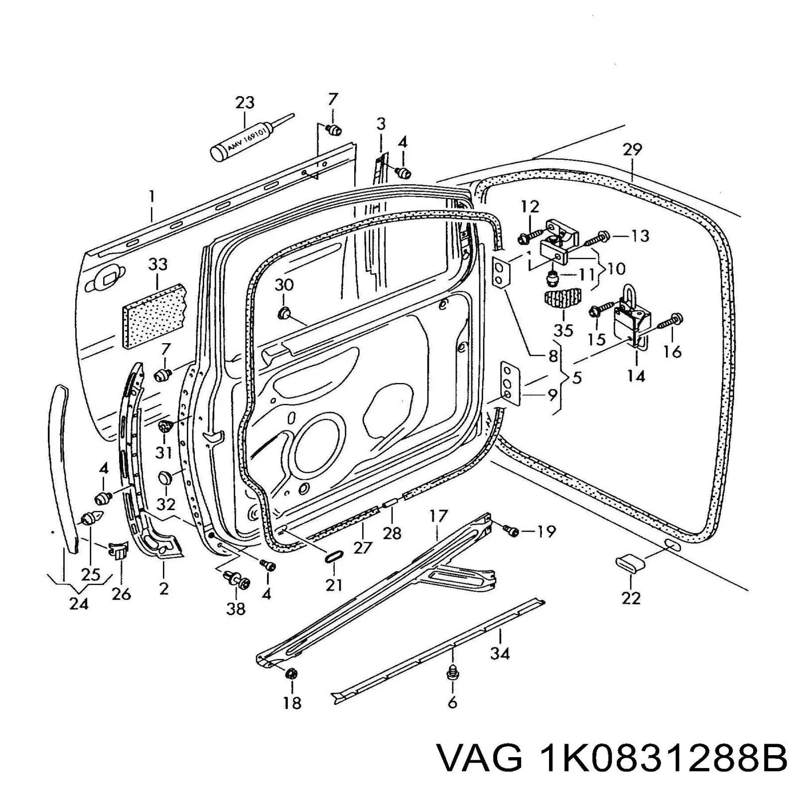  1K0831288B VAG