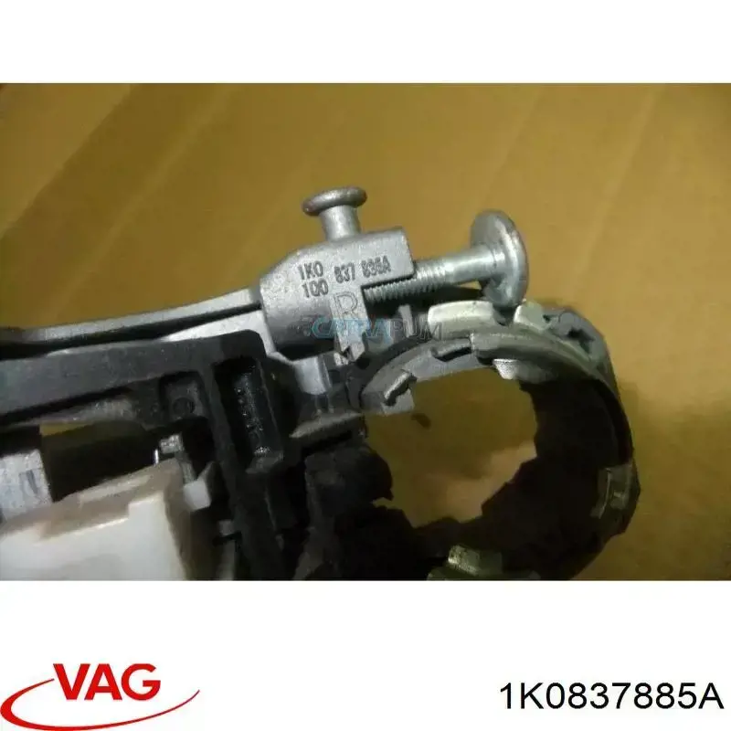 Держатель наружной ручки двери передней левой 1K0837885A VAG