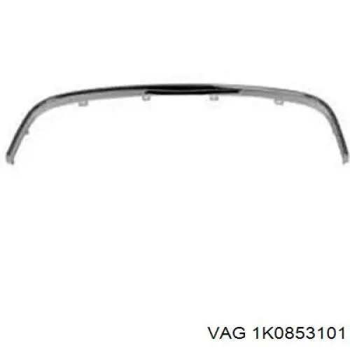 Купить 1K08531012ZZ VAG Молдинг решетки радиатора нижний