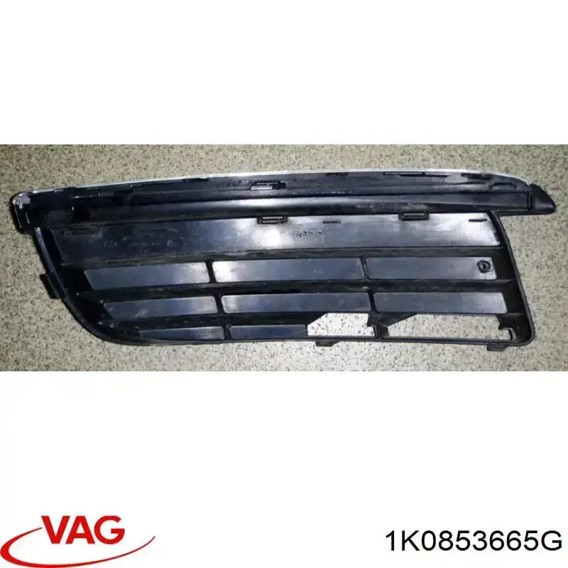 Заглушка ПТФ бампера переднего левая VAG 1K0853665F9B9 цена, от 11.40 USD