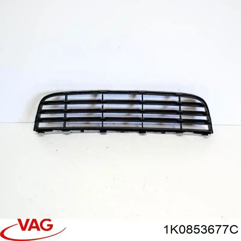 Решетка бампера переднего центральная VAG 1K0853677C цена, от 8.73 USD