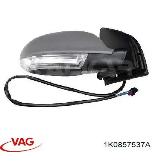 Купить 1K0857537A VAG Накладка водительского зеркала