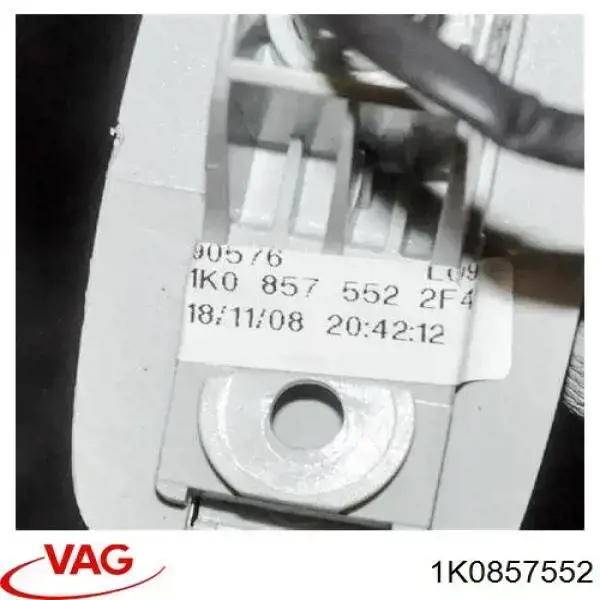 Козырек противосолнечный на Volkswagen Golf V 1K1