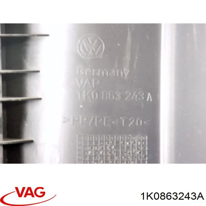 Панель борода VAG 1K0863243A цена, от 11.25 USD
