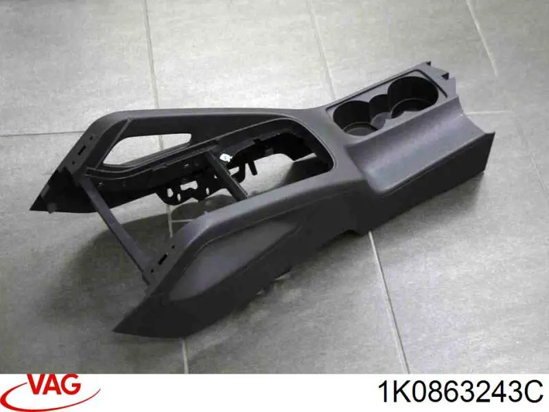 Купить 1K0863243C VAG Центральная консоль торпеды