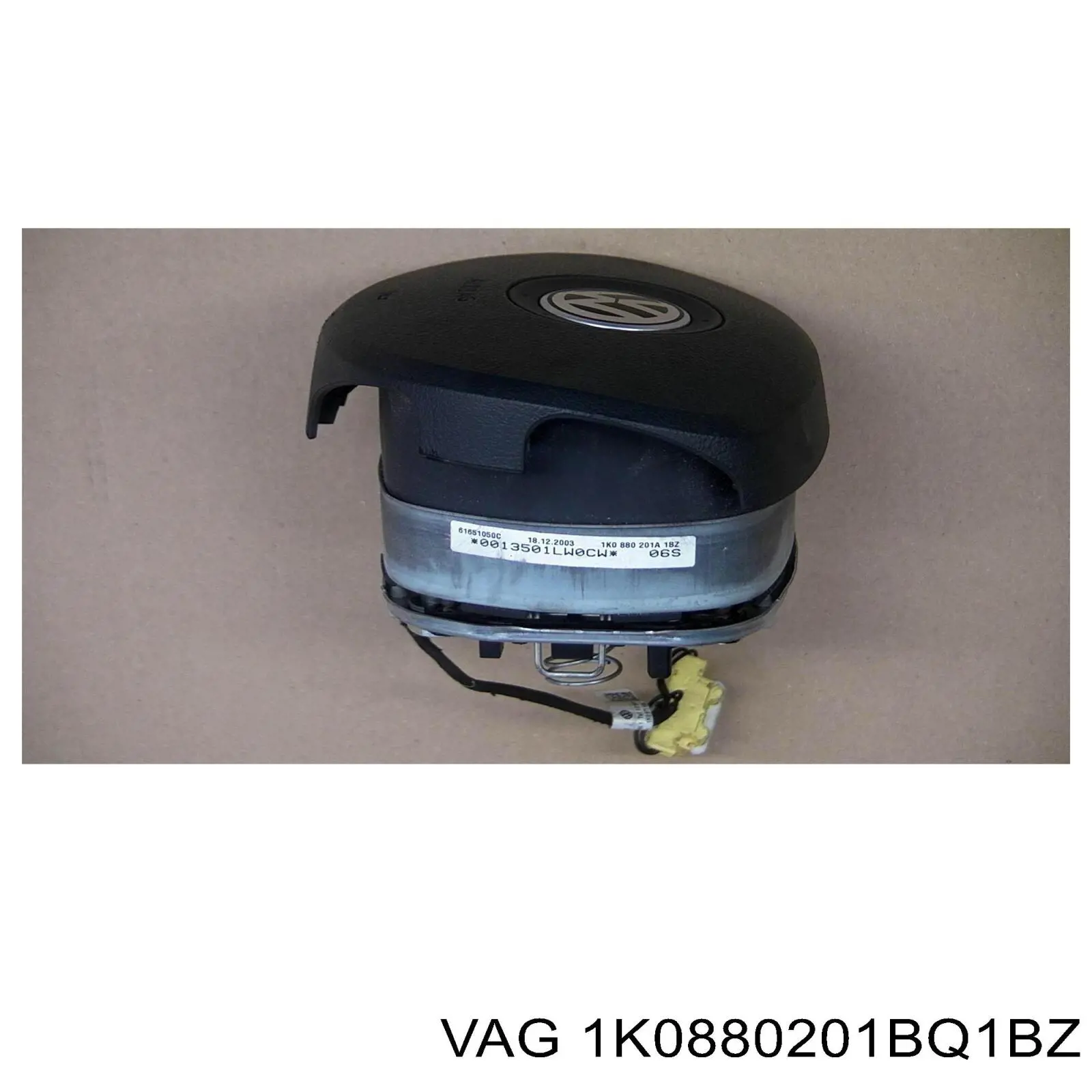 1K0880201BQ1BZ VAG Подушка безопасности водителя