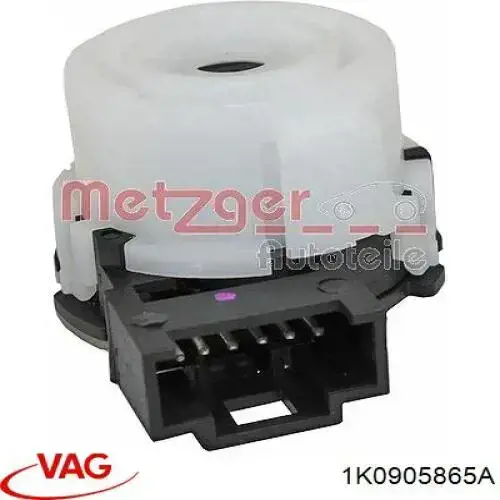1K0905865A VAG Grupo de contato de fecho de ignição