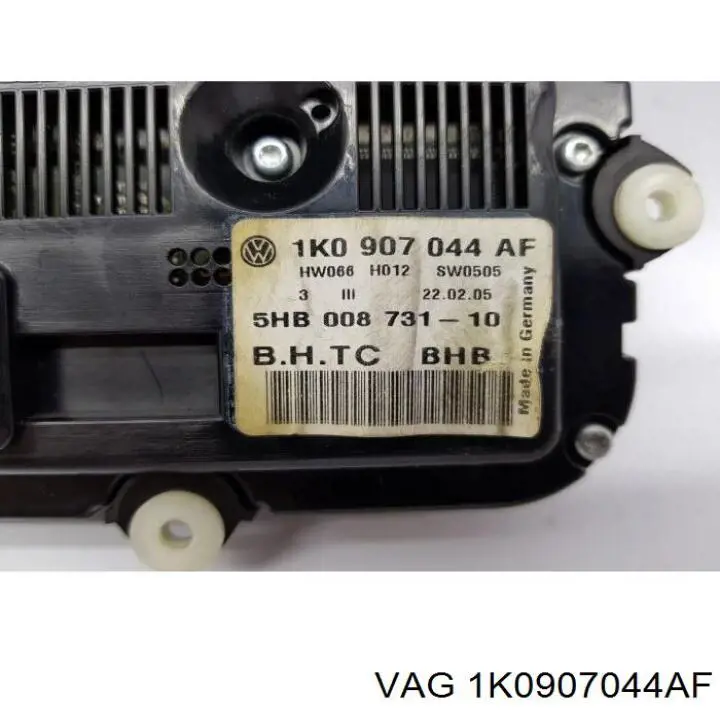 Unidade de controlo dos modos de aquecimento/condicionamento para Volkswagen Golf V 1K1