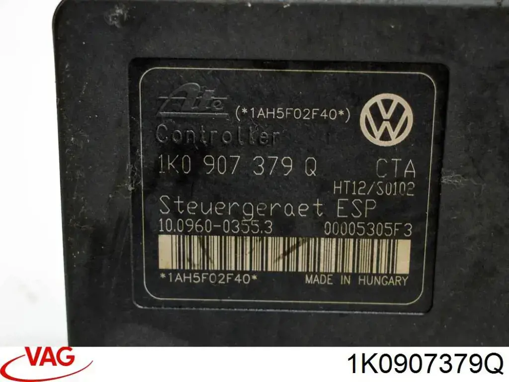1K0907379Q VAG Блок ABS гидравлический