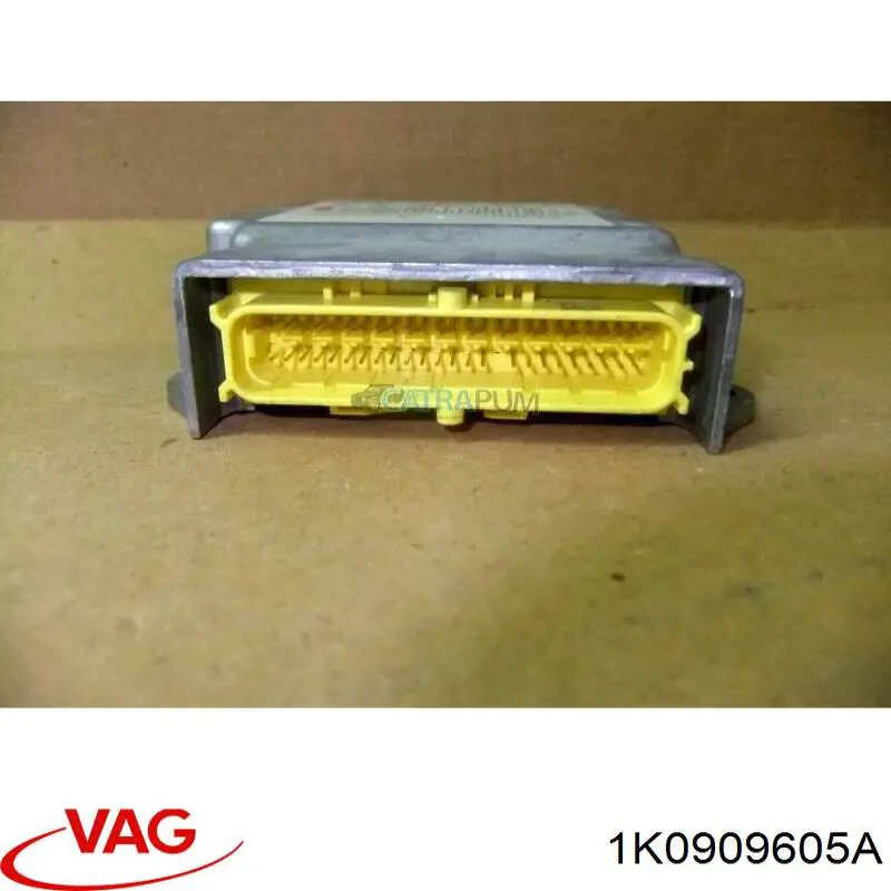 Модуль-процессор управления подушкой безопасности (ЭБУ AIRBAG) 1K0909605A VAG