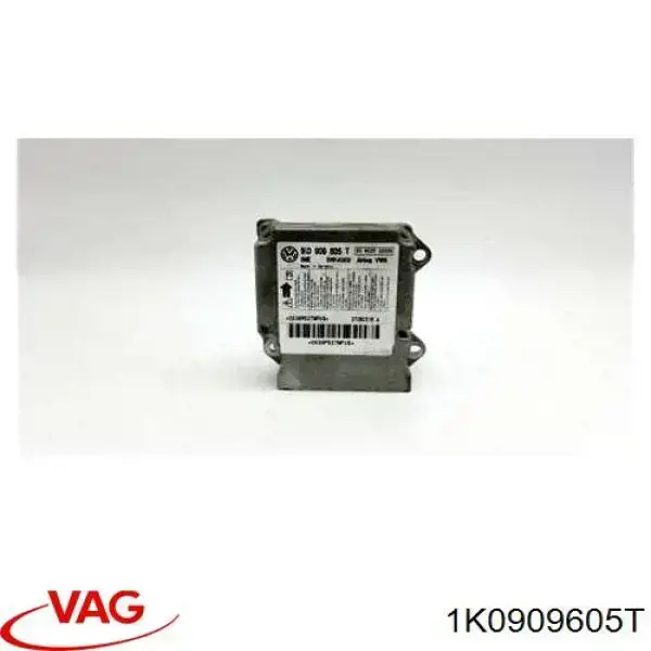 1K0909605T VAG Модуль-процессор управления подушкой безопасности (ЭБУ AIRBAG)