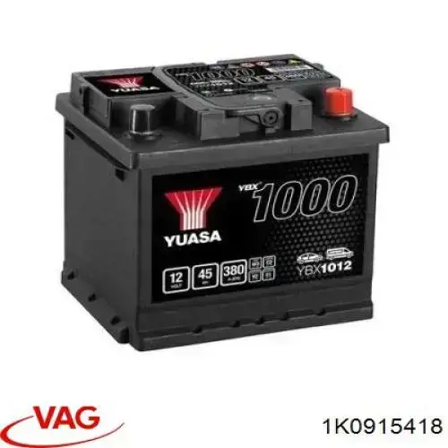 Купить 1K0915418 VAG Батарея аккумуляторная