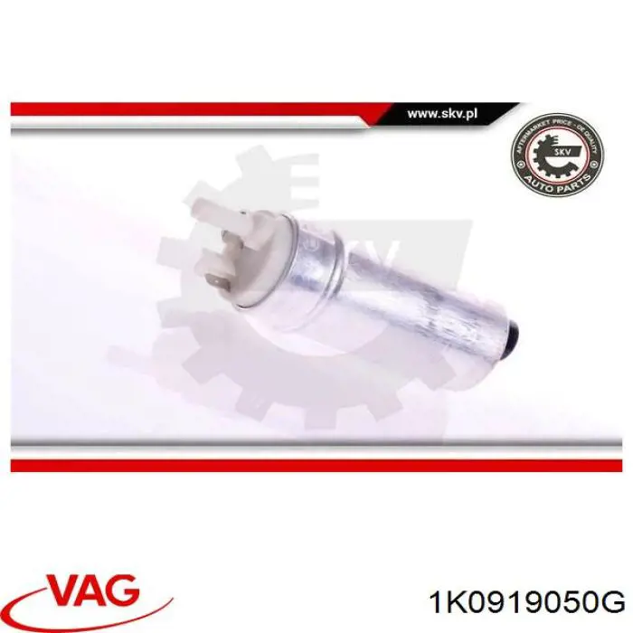 Бензонасос 1K0919050G VAG