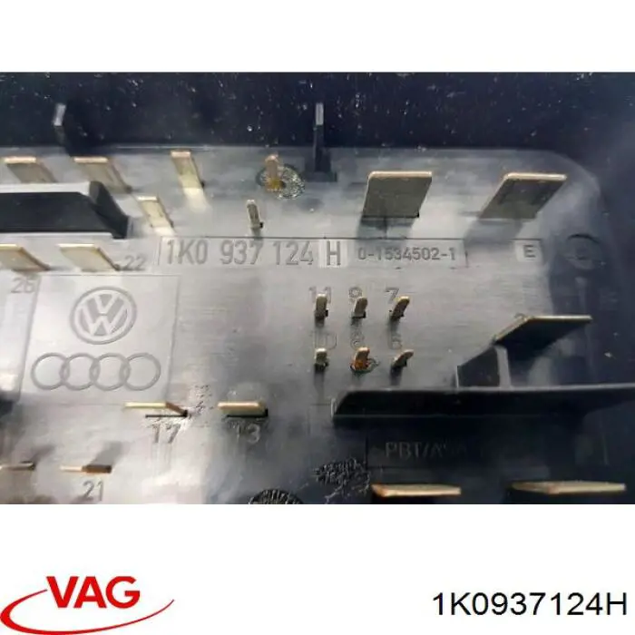 Unidade de dispositivos de segurança para Volkswagen Golf (1K1)