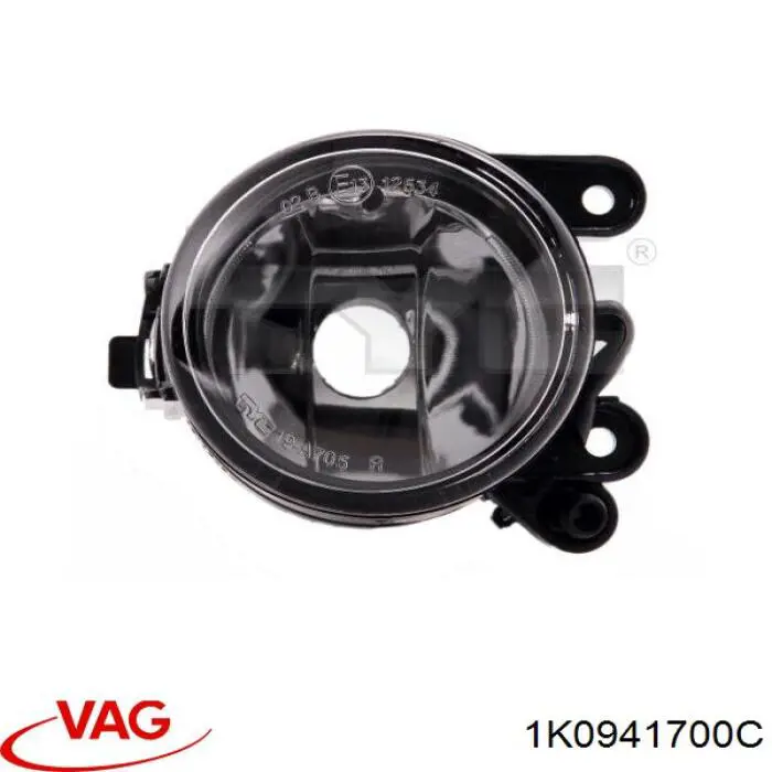 1K0941700C VAG luzes de nevoeiro direitas