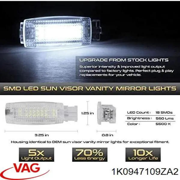  VAG 1K0947109ZA2 цена, от 3.74 USD