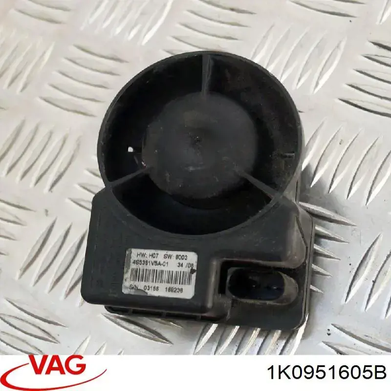 Купить 1K0951605F Porsche Сирена противоугонной системы
