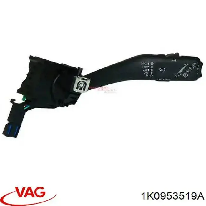 Подрулевой правый переключатель  VAG 1K0953519A