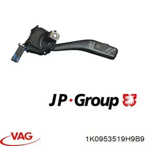 1K0953519H9B9 VAG Переключатель подрулевой, правый