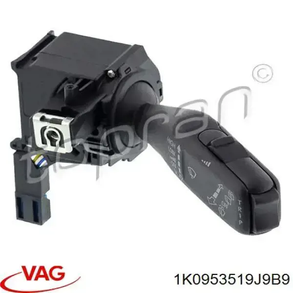 1K0953519J9B9 VAG Переключатель подрулевой, правый