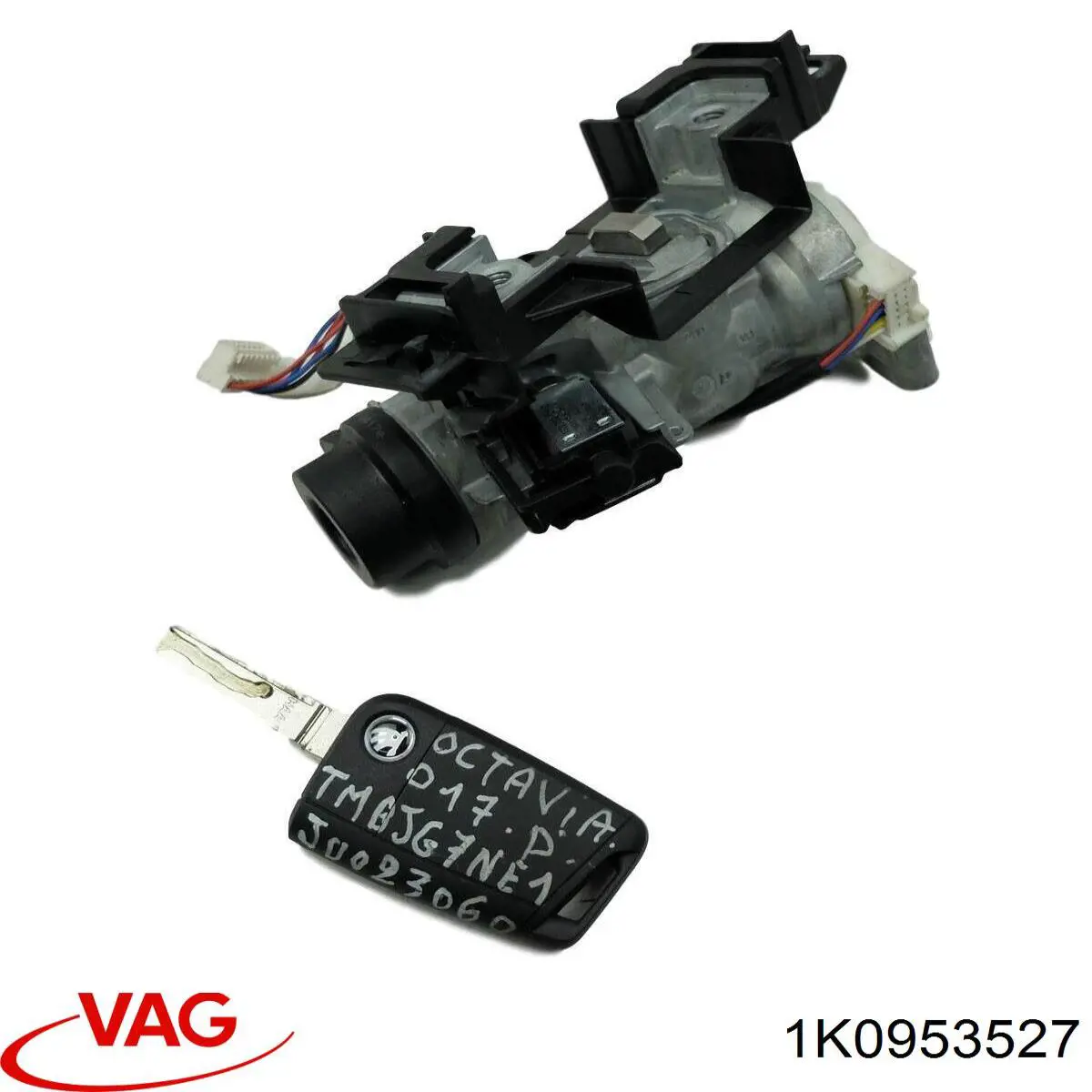 Механизм блокировки рулевого колеса 1K0953527 VAG