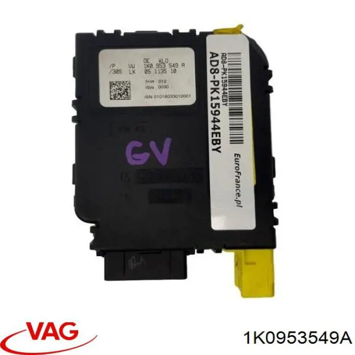 Модуль управления (ЭБУ) подрулевыми переключателями VAG 1K0953549A цена, от 14.70 USD