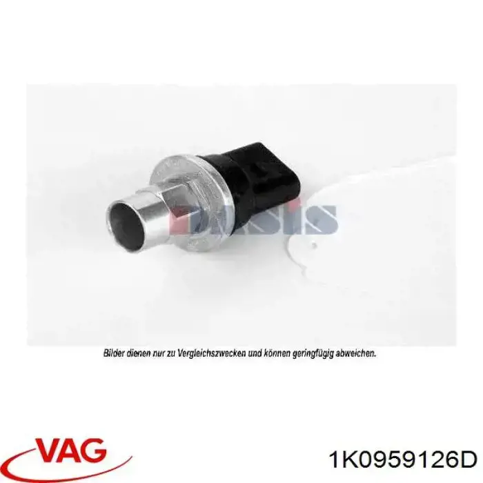 1K0959126D VAG Клапан давления кондиционера
