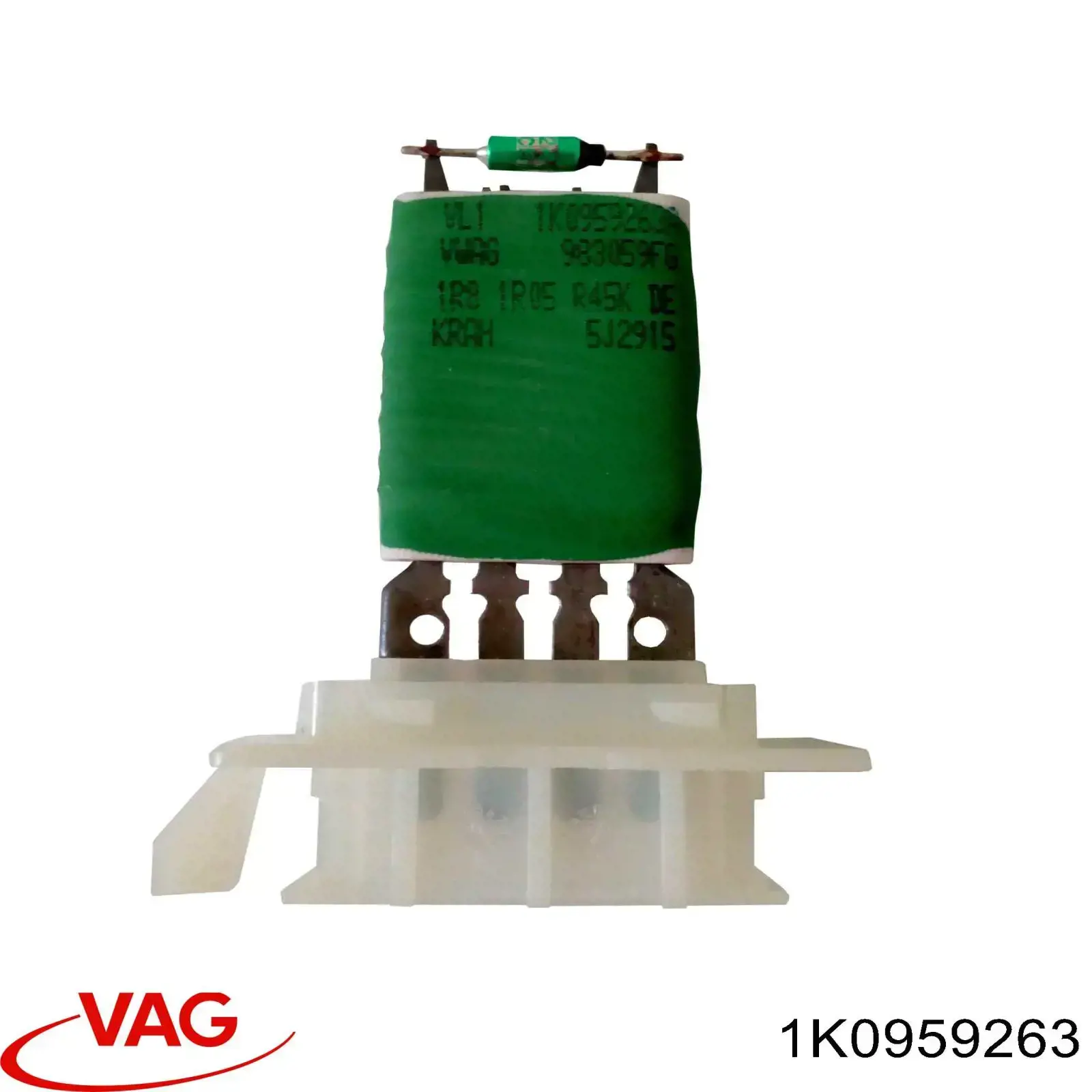 Резистор (сопротивление) вентилятора печки (отопителя салона) VAG 1K0959263