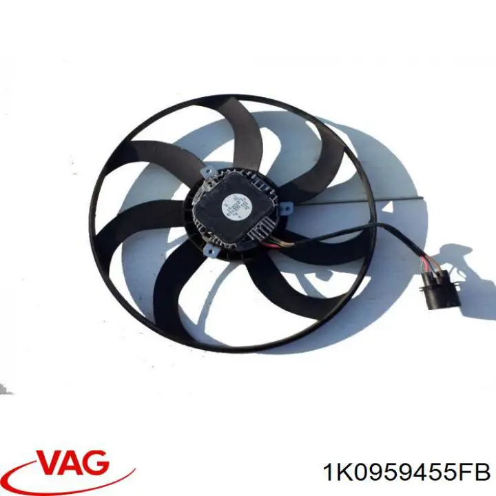 1K0959455FD VAG Вентилятор системы охлаждения левый