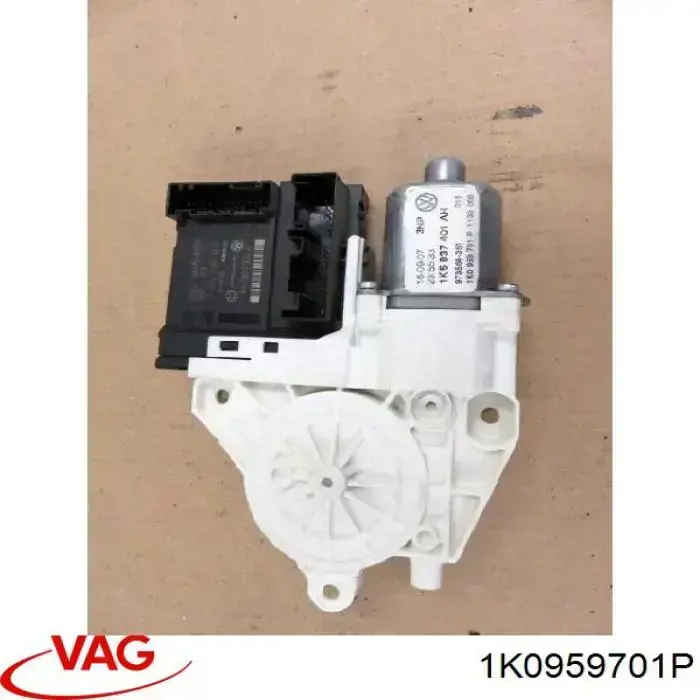 Купить 1K0959701P VAG Мотор стеклоподъемника двери передней левой