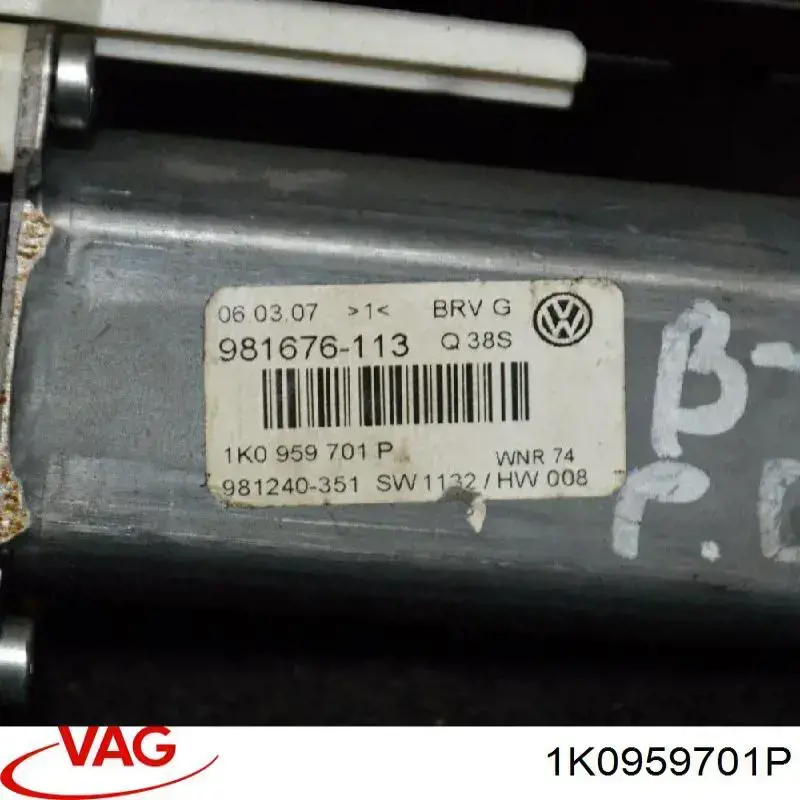 Мотор стеклоподъемника водительской двери VAG 1K0959701P цена, от 11.26 USD