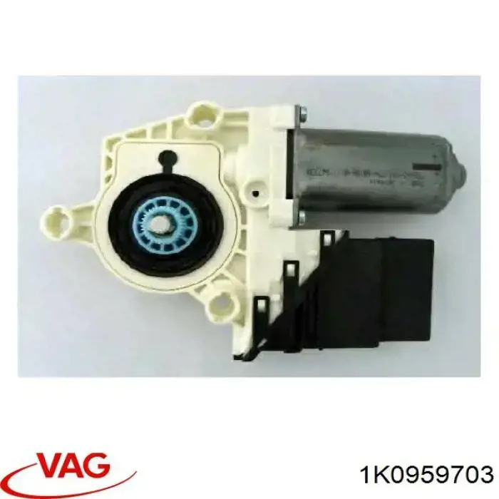 Мотор стеклоподъемника двери передней левой 1K0959703 VAG