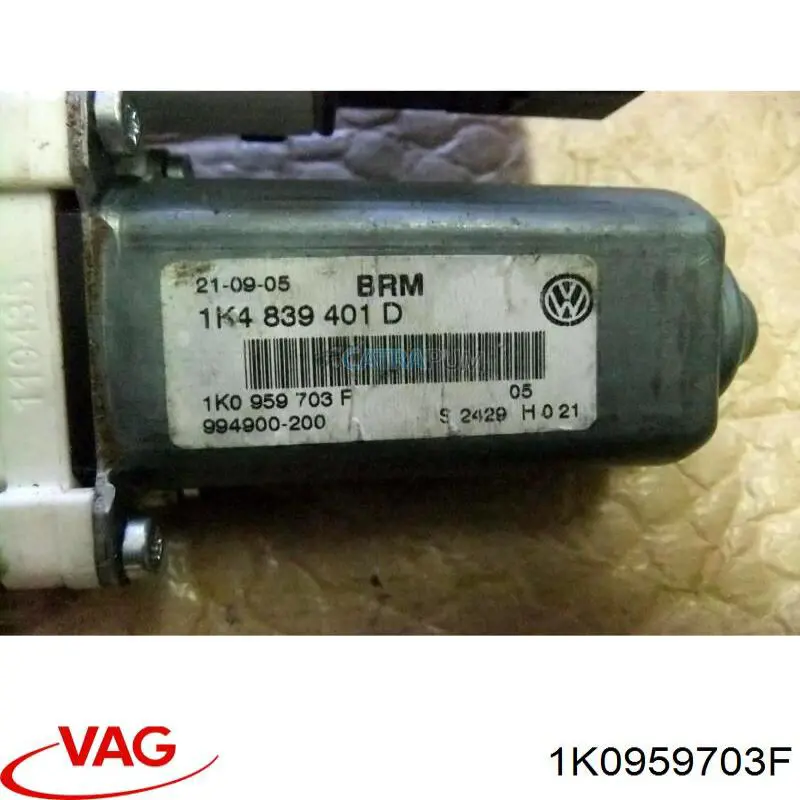 Моторчик стеклоподъемника двери задней, левой VAG 1K0959703F цена, от 12.67 USD
