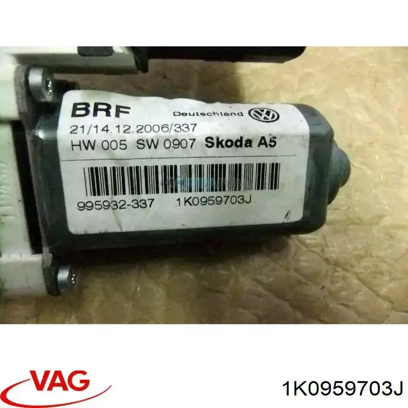 Купить 1K0959703J VAG Мотор стеклоподъемника двери задней левой