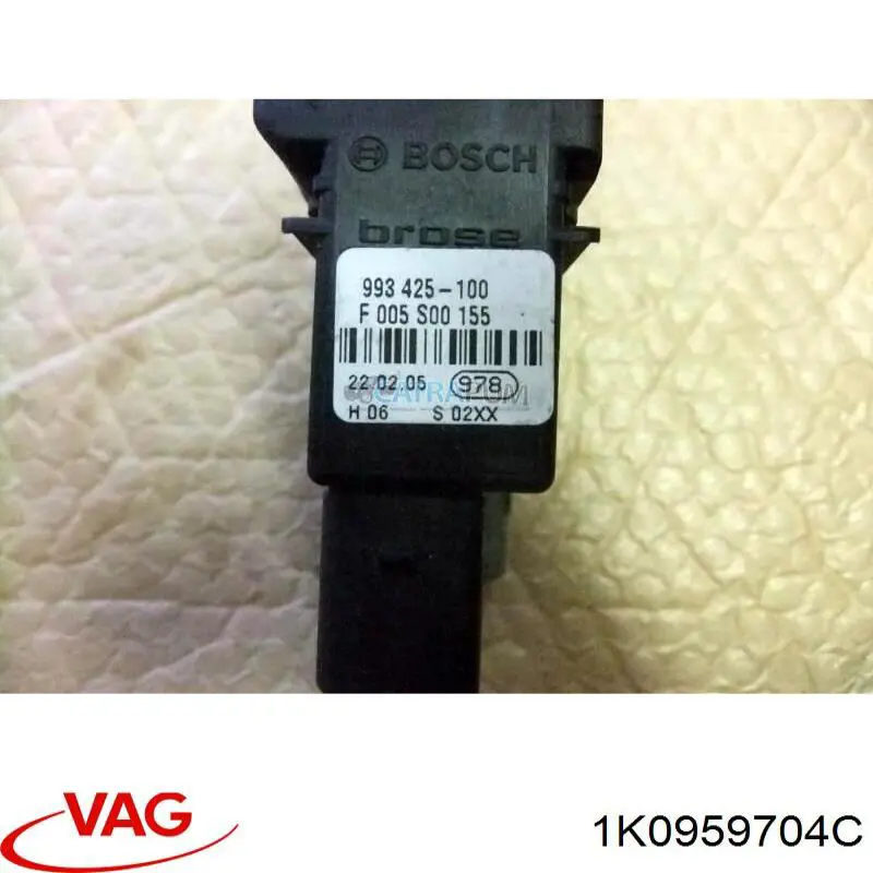 Купить 1K0959704C VAG Механизм стеклоподъемника двери задней правой