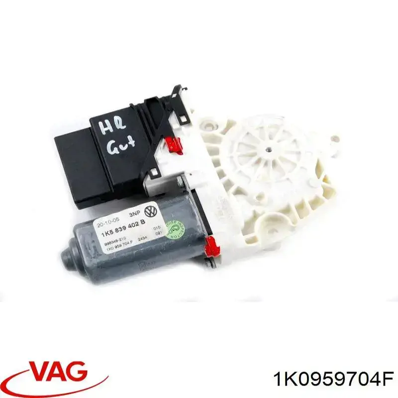 Купить 1K0959704F VAG Мотор стеклоподъемника двери задней правой