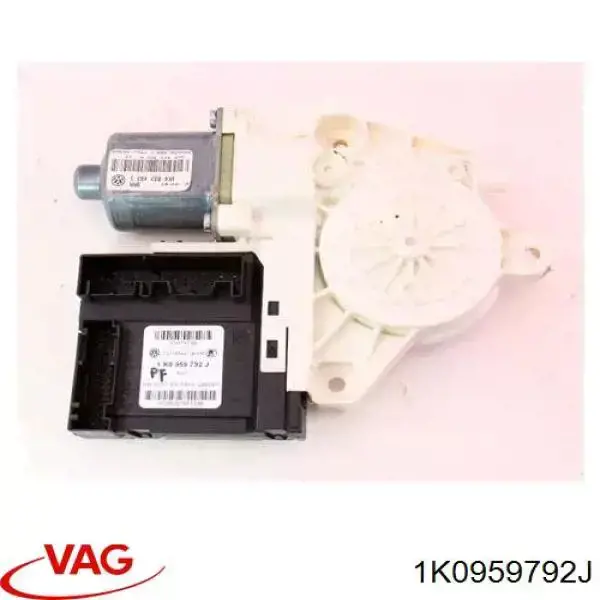 Купить 1K0959792J VAG Мотор стеклоподъемника двери передней правой