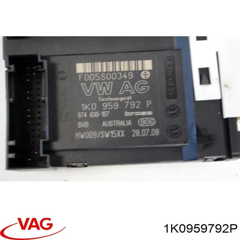 Unidade de conforto para Volkswagen Passat B6 3C2