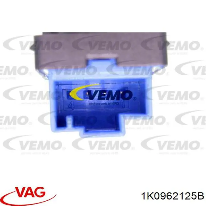 Купить 1K0962125B VAG Кнопка блокировки дверей