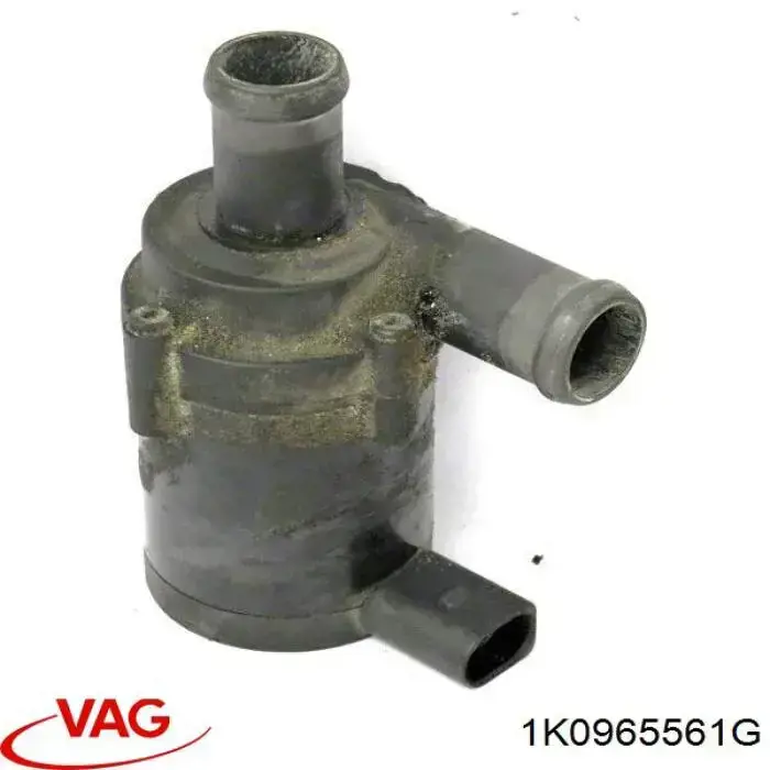 1K0965561G VAG bomba de água (bomba de esfriamento, adicional elétrica)
